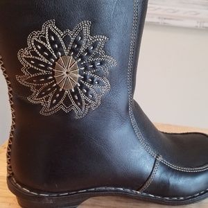 Leather ankle boots Tsonga